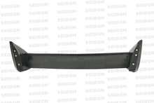 Load image into Gallery viewer, OEM-style carbon fiber rear spoiler for 2003-2006 Mitsubishi Lancer EVO - Seibon Carbon - RS0305MITEVO8