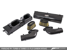 Load image into Gallery viewer, AWE Tuning Porsche 991 (991.2) Turbo and Turbo S S-FLO Carbon Intake - AWE Tuning - 2660-13040
