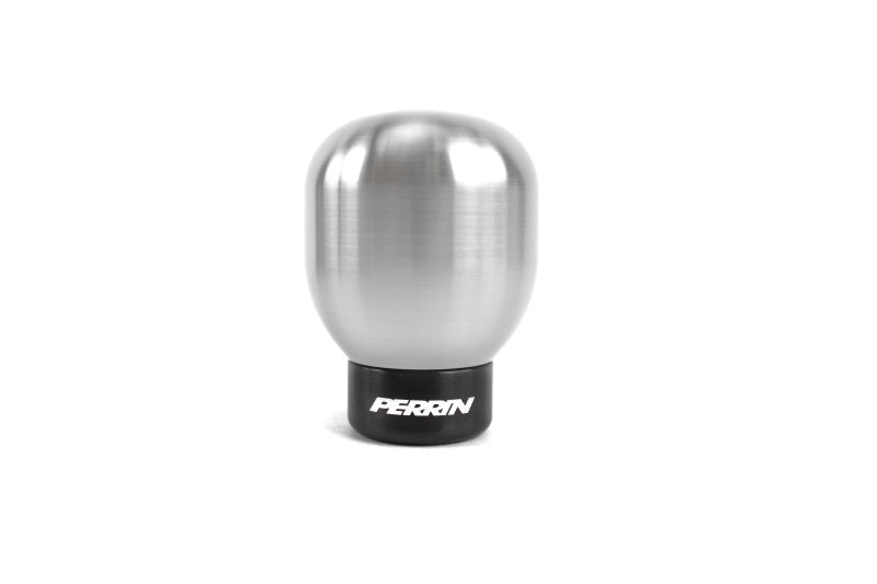 Perrin 2022 BRZ/GR86 Manual Brushed Barrel 1.85in Stainless Steel Shift Knob - Perrin Performance - PSP-INR-133-2