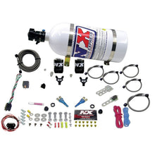 Load image into Gallery viewer, NISSAN / INFINITY DUAL NOZZLE (35-150HP) W/ 10LB Bottle. - Nitrous Express - 20716-10