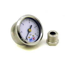 Load image into Gallery viewer, PRESSURE GAUGE (0-15 PSI W/ADAPTOR). - Nitrous Express - 15511