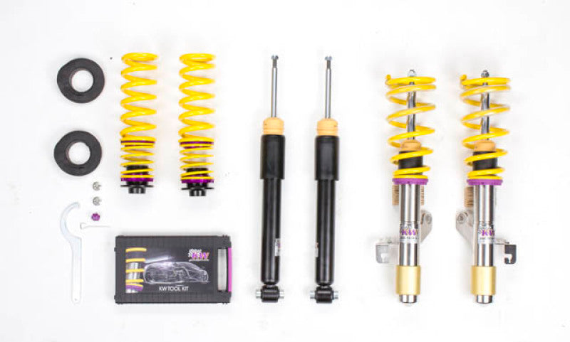 Height adjustable stainless steel coilover system with pre-configured damping 2013-2018 BMW 320i xDrive - KW - 1022000R