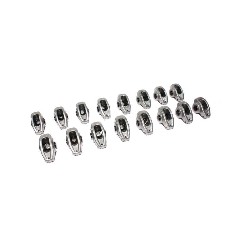 High Energy Aluminum 1.6 Ratio Roller Rocker Set for Ford 289-351W w/ 3/8" Stud - COMP Cams - 17043-16