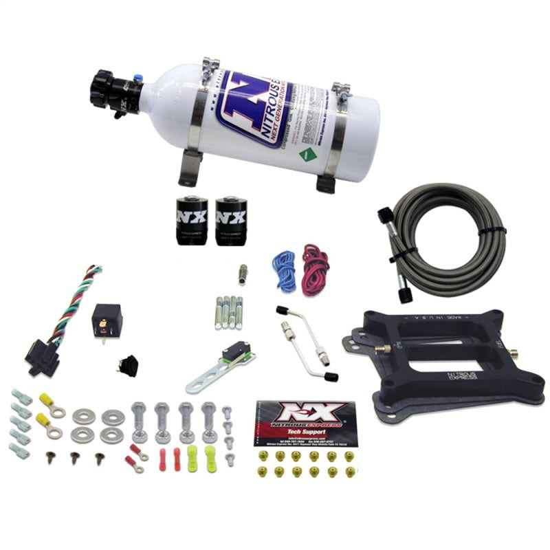 4150 4-BBL/Alcohol (50-100-150-200-250-300HP); With 5LB Bottle. - Nitrous Express - 30045-05