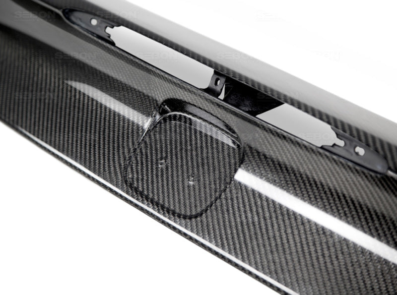 OE-Style carbon fiber trunk garnish for 2012-2015 Honda Civic 2DR
