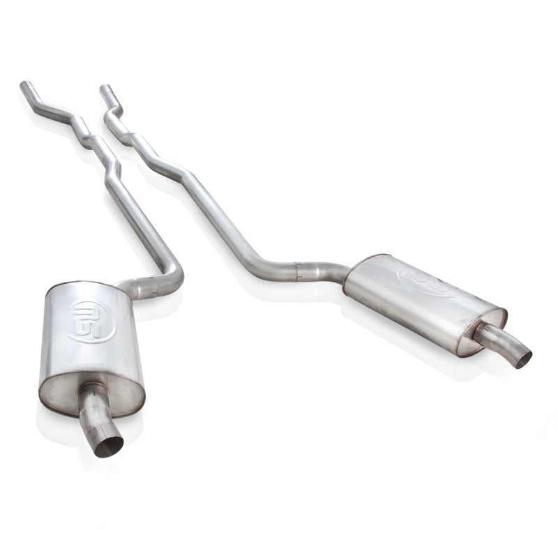Stainless Works Catback Dual Long Chambered Mufflers Performance Connect 1968-1969 Chevrolet Corvette - Stainless Works - V6872SW