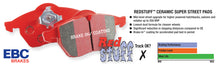Load image into Gallery viewer, Redstuff Ceramic Low Dust Brake Pads; 1997 Acura CL - EBC - DP3812/2C