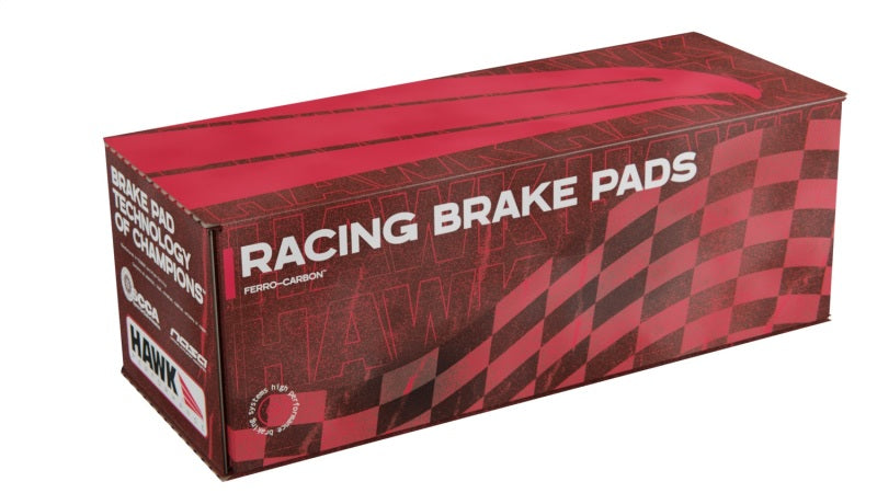 Disc Brake Pad Set ER-1 Disc Brake Pad, 0.635 Thickness, Fits Wilwood SL, AP Racing, Outlaw, -    - Hawk Performance - HB483D.635