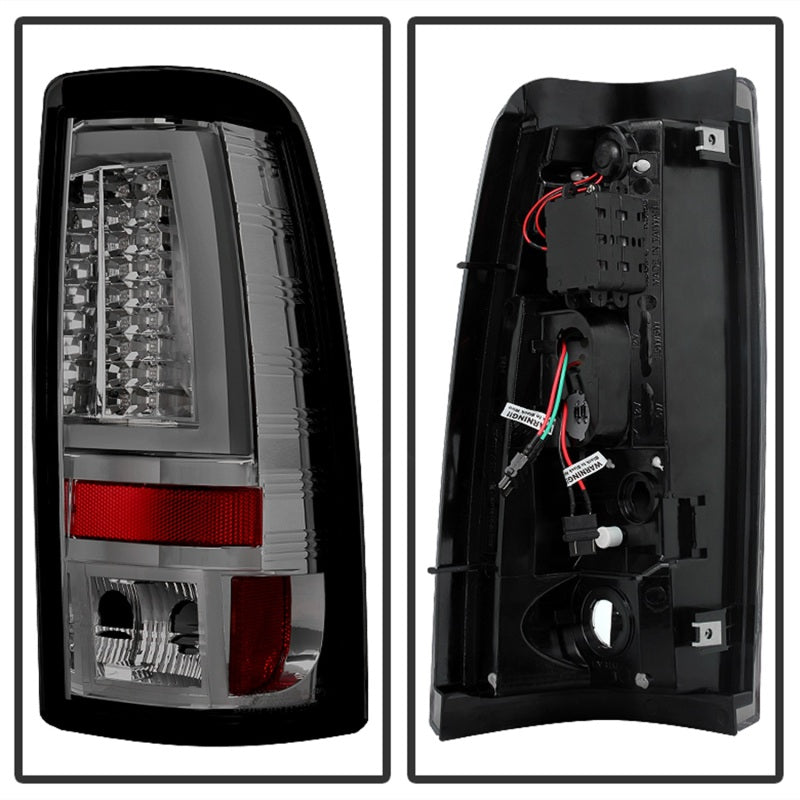 Spyder) LED Tail Lights - Version 2 - Smoke 2005-2006 Chevrolet