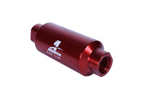 Load image into Gallery viewer, Aeromotive In-Line Filter - (AN-10) 10 Micron Microglass Element Red Anodize Finish - Aeromotive Fuel System - 12340