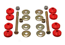 Load image into Gallery viewer, End Link Bushing Set; Red; Front; Performance Polyurethane; - Energy Suspension - 5.8107R