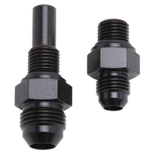 Load image into Gallery viewer, 6 AN Male to 1/4&quot; 4L80E Male Adapter Kit Steel Black Anodized Qty 2 - Russell - 641390