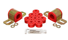 Load image into Gallery viewer, Sway Bar Bushing Set; Red; Rear; Bar Dia. 1 1/16 in.; Performance Polyurethane; - Energy Suspension - 3.5120R