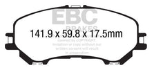 Load image into Gallery viewer, 6000 Series Greenstuff Truck/SUV Brakes Disc Pads; 2014-2015 Nissan Rogue - EBC - DP63032