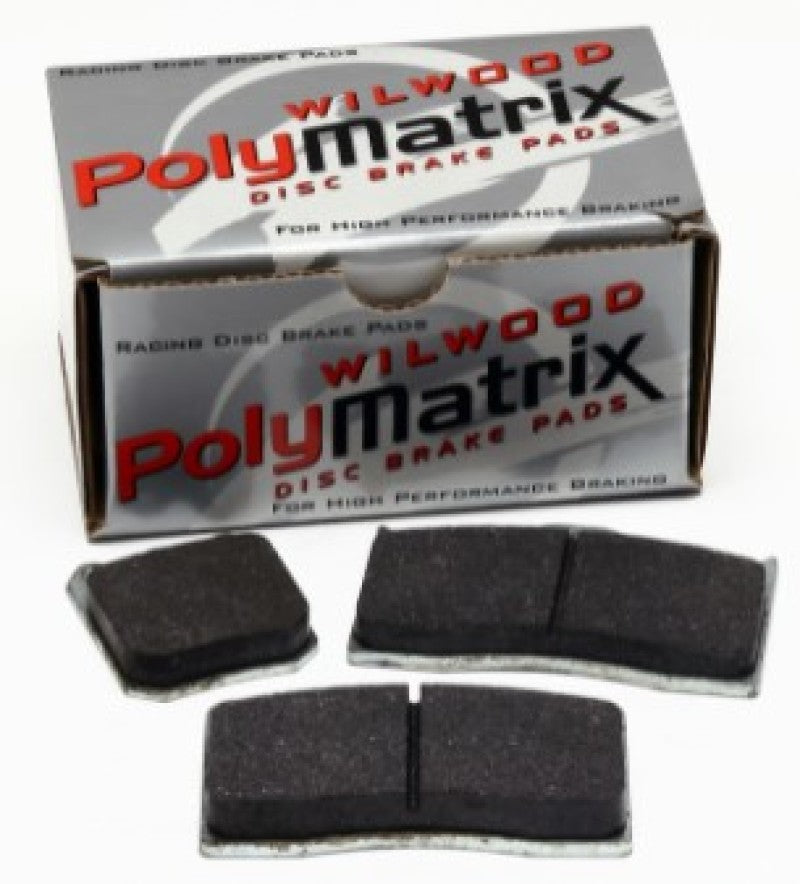Wilwood PolyMatrix Pad Set - 6617 E W6A /W4A AERO 4/6 (.670in Thk) - Wilwood - 15E-12604K