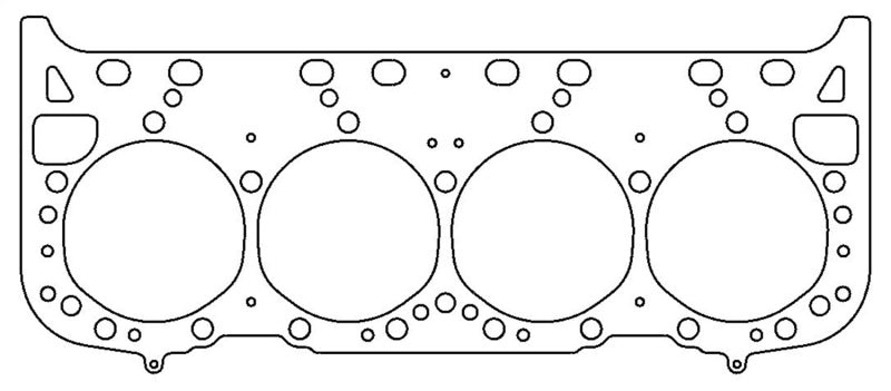GM LT1/LT4 Gen-2 Small Block V8 .051" MLS Cylinder Head Gasket, 4.100" Bore - Cometic Gasket Automotive - C5646-051