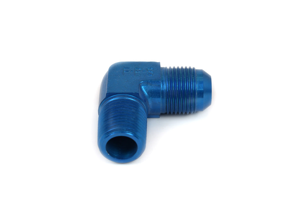 Canton 23-345A Adapter Fitting 1/2 Inch NPT To -10 AN 90 Degree Aluminum - Canton - 23-345A