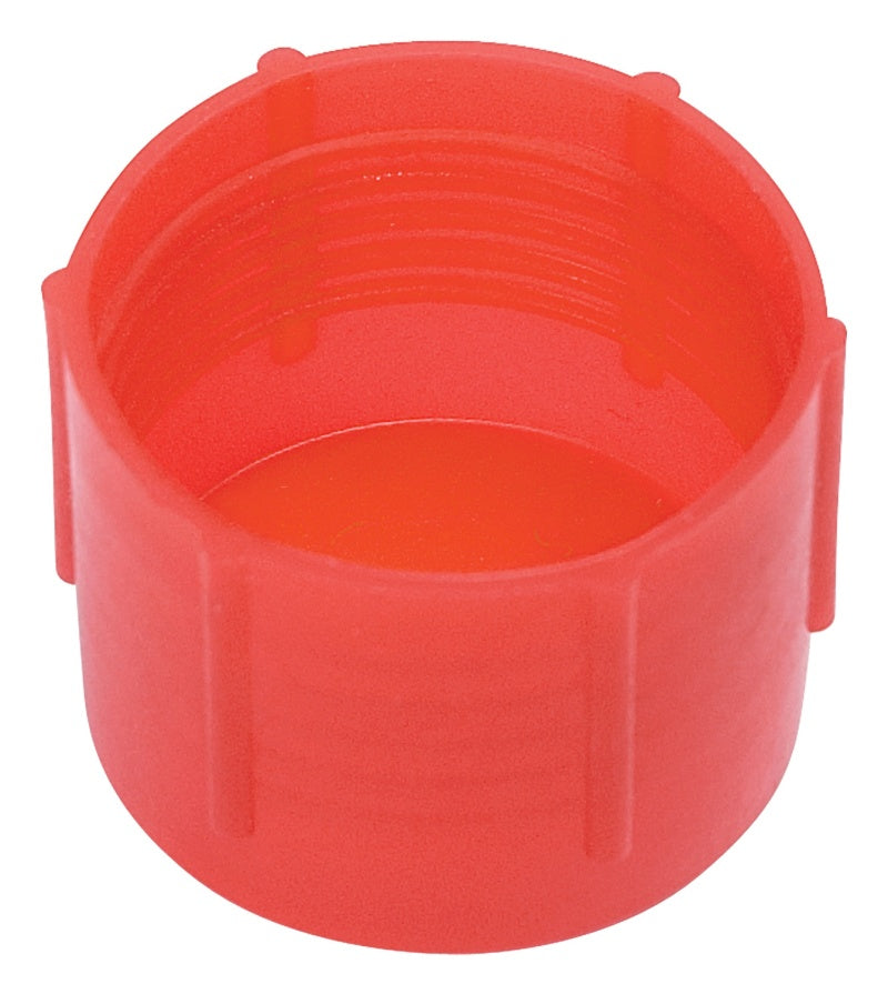 10 AN Fitting Caps Plastic Red Qty 10 - Russell - 645540